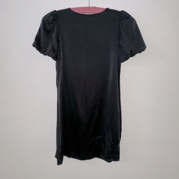 Yumi Kim Kyumi Mini Dress Black 100% silk - Picture 2 of 6